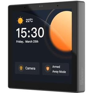 SONOFF Zigbee Hub, NSPanel Pro Pannello di Controllo Smart Home, Hub Zigbee 3.0 Integrato, Termostato Wireless, Controllo App, Scena Intelligente, Chiamata Interfono (Nero)