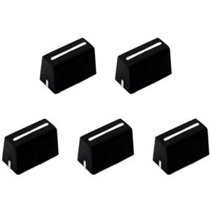 Agwuoetr 5 Pz Manopole Fader Universali Cappuccio Fader Cappuccio Potenziometro A Scorrimento Dritto per Console Mixer DJ Controller, XDJ