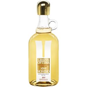 Nonino Distillerie Nonino, Grappa Nonino Optima Invecchiata 12 Mesi - 700 ml | Grappa Nonino Optima Invecchiata 12 mesi in barriques, invecchiamento naturale 0% caramello. Morbida con sentore di vaniglia