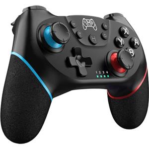 Sefitopher Controller Switch migliorato Nintendo Switch Controller per Switch/Switch OLED/Switch Lite, Switch Pro Controller con Double Shock, giroscopio a 6 assi e funzione Turbo