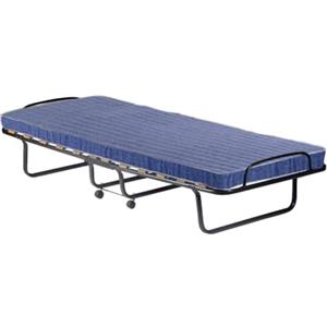Talamo Italia Dmora Letto Pieghevole Piera, Brandina salvaspazio con Rete a 15 doghe, Custodia Protettiva Inclusa, 100% Made in Italy, 80x200h40 cm, Materasso Incluso