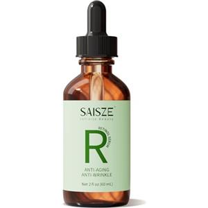 SAISZE Siero Retinolo Viso 60 ml, Siero Viso al Retinolo (Retinol) per Pelle dall'Aspetto Levigato, Tono Uniforme e Idratazione, Texture Leggera, Regalo per Lei