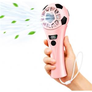 SZO Mini Ventilatore Portatile USB Ricaricabile 5 Velocità Pallone Calcio