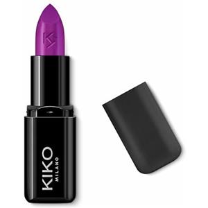 KIKO Milano Smart Fusion Lipstick - Tonalità 425 Deep Violet | Ricco e Nutriente | Finish Luminoso | Olio di Argan | Coprenza Media-Alta