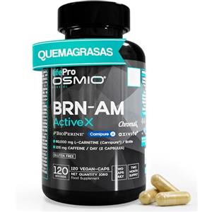 ONL OSMIO NATURAL LABS Lifepro Potente brucia grassi per la perdita di peso, con L-Carnitina Carnipure®, tè verde, caffeina anidra e fenilcapsaicina - Aumenta l'energia e il metabolismo