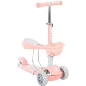 Kikka Boo Makani, Bonbon Monopattino 3 in 1, Triciclo, ruote anteriori con LED