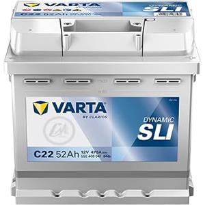 Generico Varta Batteria Auto Dynamic SLI 552 400 047-12V 52AH 470A (C22)