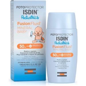 Isdin BABY PHOTOPROTECTOR Fluido minerale SPF50+ 50 ml