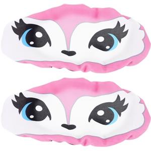 GLEAVI 2 Pezzi Copertura per Maschera da Sci Fox Pattern Unisex