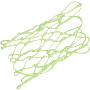 ZEPFJHE Canestro da basket incandescente con 12 anelli, dimensioni standard, rete da basket alimentata dal sole, in nylon e nylon