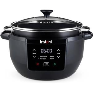 Instant Pot - Pentola A Cottura Lenta Superiore - Sistema di cottura multifunzione da 7,1L con impostazioni di cottura lenta, saltata, vapore e mantenimento del caldo, antiaderente