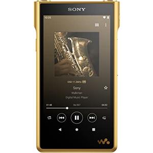 Sony NWWM1ZM2 - Lettore musicale digitale della serie Walkman (High-Resolution Audio, Android 11, touchscreen, Bluetooth, Wi-Fi), oro