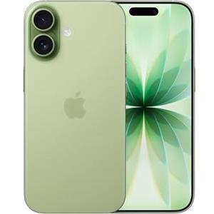Apple iPhone 17 256 GB: display 6,3 con ProMotion, chip A19, fotocamera frontale Center Stage per selfie di gruppo più facili, più resistenza ai graffi, un giorno intero di batteria; Salvia