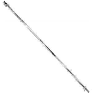 #DoYourFitness Bilanciere in ghisa con blocchi a vite - Kit per l'allenamento di tutti i gruppi muscolari - Allenamento in Casa - Accessorio Fitness - 25 mm di diametro - 150 cm di lunghezza