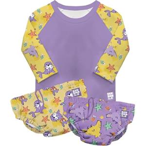 Bambino Mio, Set Nuoto, Combo Top Nuoto e Costumino Contenitivo, Squadra Sabbia, (2-3 anni)