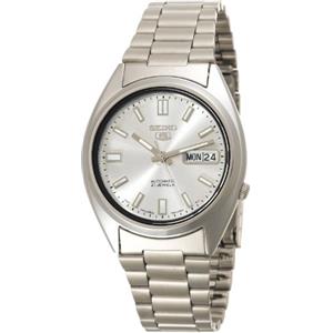 Seiko Orologio da uomo Seiko 5 automatico SNXS73, Bracciale