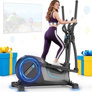 Neezee Ellittica 3 in 1, 16 Livelli di Resistenza, Volano 8 kg per Casa