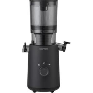 Zephir Estrattore Di Succo Frutta E Verdura 150W, 45 Giri/Min, Apertura XL 11 Cm, Contenitore 1,3L, Funzione Reverse, Separazione Succo E Residui