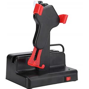 Ycauty Agitatore automatico del telefono mobile rosso durevole passi contatore pedometro del cellulare per gli appassionati di fitness 15,5 x 11,8 cm