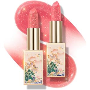 CATKIN Colorato Balsamo Labbra Burrocacao, Formula Idratante e Riparatore, Ingredienti Naturale, Nutriente Fino a 24 Ore，Protettivo Per Labbra Secche e Screpolate, Con Vitamina E, 3.5g, 2PCS(09+10)