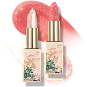 CATKIN Colorato Balsamo Labbra Burrocacao, Formula Idratante e Riparatore, Ingredienti Naturale, Nutriente Fino a 24 Ore，Protettivo Per Labbra Secche e Screpolate, Con Vitamina E, 3.5g, 2PCS(04+06)