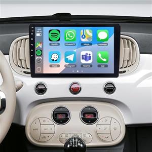 ACAVICA 9" Autoradio Android 15 per Fiat 500 500C 2016-2020 4+64GB