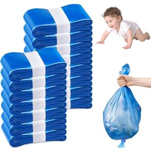 NATNAV 15 Pezzi Ricarica Mangiapannolini, Sacchetti Mangiapannolini Antiodore Inodore Addensata, Ricarica Mangiapannolini Compatibile Con Tutti i Secchi per Pannolini, Con Twist & Click