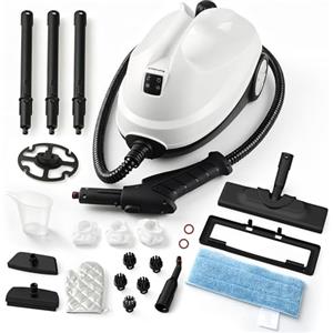 Udodik Pulitore A Vapore, Steam Cleaner Con 20 Accessori