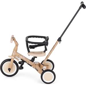 Petite&Mars Turbo 5 in 1 Triciclo evolutivo - Bicicletta bambino multifunzione regolabile, 1,5 - 5 anni (beige lamas)
