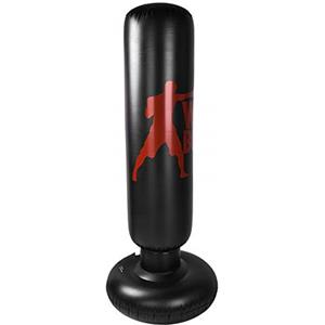 Generic Sacco da Boxe Gonfiabile, Bicchiere in PVC Resistente per Allenamenti di Boxe, Esercizi Indoor e Outdoor, 1,6 M