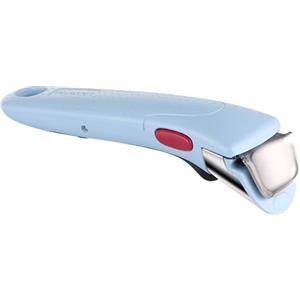 Lagostina Ingenio Manico Rimovibile Resistente fino a 10kg, Design Ergonomico dal Fissaggio e Sicurezza Totali, Compatibile con i Corpi Pentola Ingenio, Color Cielo