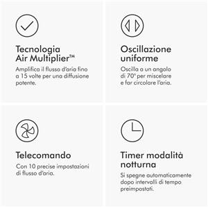 Dyson Ventilatore a torre Cool™ AM07