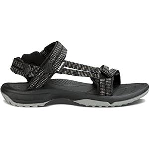 Teva W Terra Fi Lite - Sandali a Punta Aperta Donna, Nero (City Lights Black/Pastel), 40 EU