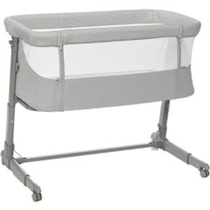 Giordani G-Dream Together Culla Fianco Letto Neonato 0-6 Mesi (Max 9kg) | Altezza Regolabile in 7 Posizioni, Piedini Retrattili, Funzione Antireflusso, 4 Ruote con Freno e Borsa Trasporto Inclusa