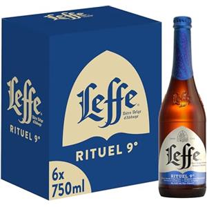 Leffe Rituel 9°, Birra Bottiglia - Pacco da 6x75cl