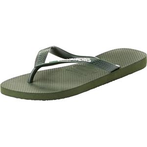 Havaianas Top Brasil Logo Unisex - Adulto FlipFlop Olive Green 33 EU
