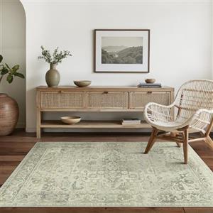 BEIMO Tappeto Salotto Pelo Corto Vintage, Tappeto Camera Da Letto, Tappeti Antiscivolo Lavabile, Tappeti Persiano per Cameretta, Soggiorno, Sala, Scendiletto, Salvia, 120x170cm