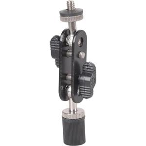 Stephencho Adattatore girevole standard in metallo da 1/4 di pollice per treppiedi Supporto per telefono per fotocamera Monitor live streaming e selfie stick Fotografia Mount
