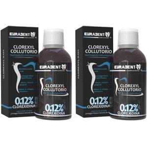 Cura Farma Colluttorio Clorexidina 0,12% - Curadent Clorexyl - Colluttorio Alla Clorexidina Ideale Per Disinfettare Cavità Orale E Prevenire Le Infezioni Dentali - Formato Da 200 ML - Originale Cura Farma