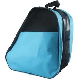 Lastdaytime Grande borsa per il trasporto di pattini per adulti, adatta per pattini taglia 44, blu