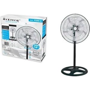 OISE ART STORE Trade Shop - Ventilatore A Piantana 5 Pale in Acciaio Regolabile Oscillante 3 velocità Fs40-2