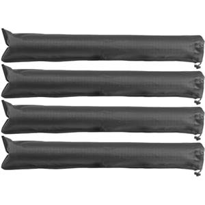 TOYANDONA 4 Pezzi Borsa Porta Bastoncini da Trekking Chiusura a Cordoncino Nero Oxford Organizer Pieghevole per Escursionismo e Camminata