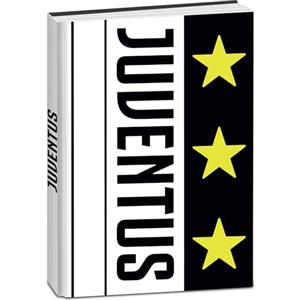 Seven Diario Scuola Juventus Standard 12 Mesi, Bianco Nero, Copertina Rigida Fino alla fine, Prodotto Ufficiale, Accessori Zaino, Ragazzo