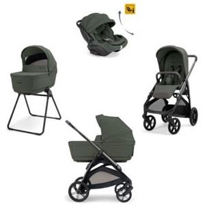 Inglesina Trio Sistema Quattro Aptica Darwin Recliner Ivy Green 2026 di Inglesina