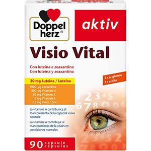 Doppelherz aktiv Visio Vital, Integratore Alimentare Vista, 90 Capsule