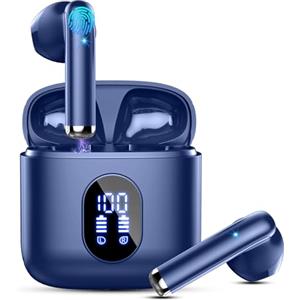 Drsaec Cuffie Bluetooth 5.4, 2026 Nuovo Auricolari Bluetooth 6D Stereo Cuffie Wireless In Ear con 4 ENC Mic, 30Ore Cuffie Senza Fili Cancellazione Rumore Cuffiette Sport Earbuds IP7 Impermeabili Headphones