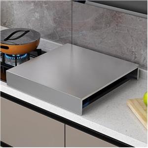 UHEKC Copertura per Fornello A Gas Supporto per Piano Cottura A Induzione | Resistente All'usura Piastra Copertura per Fornelli per Piano Cottura Elettrico E Lavello Camper(40x48x7cm)