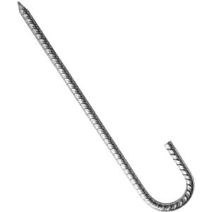 JECOMPRIS Picchetti Trampo in Acciaio Zincato, Argento, per Ancoraggio Sicuro e Resistente al Vento, per Swing e Swing Set, per Giardino e Kit Altalena