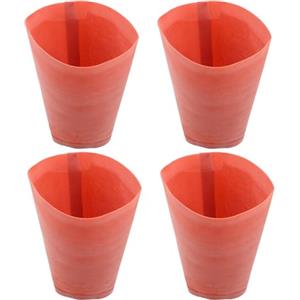 YARNOW 2 Paia Kit Riparazione Polsini Muta Polsino da Sub Guarnizione Polso Muta Marrone Gomma Elastico per Pesca