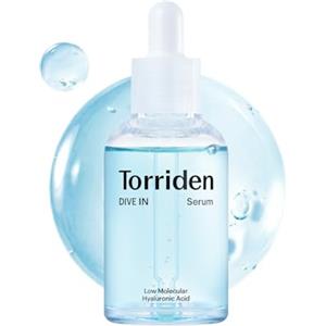 TORRIDEN DIVE-IN Siero Hyaluron a basso peso molecolare 50 ml - Trattamento antietà coreano a base di ialurone per tutti i tipi di pelle e pelli sensibili | Clean & Vegan | Senza alcool e profumo